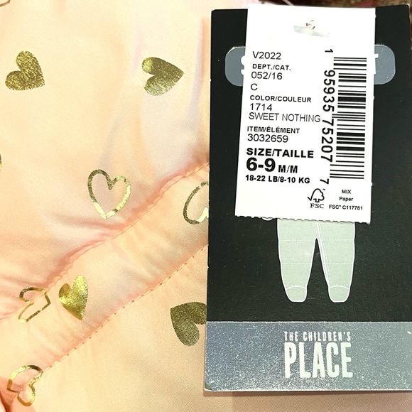 Children’s Place 6-9M Snowsuit - Picture 4 of 6